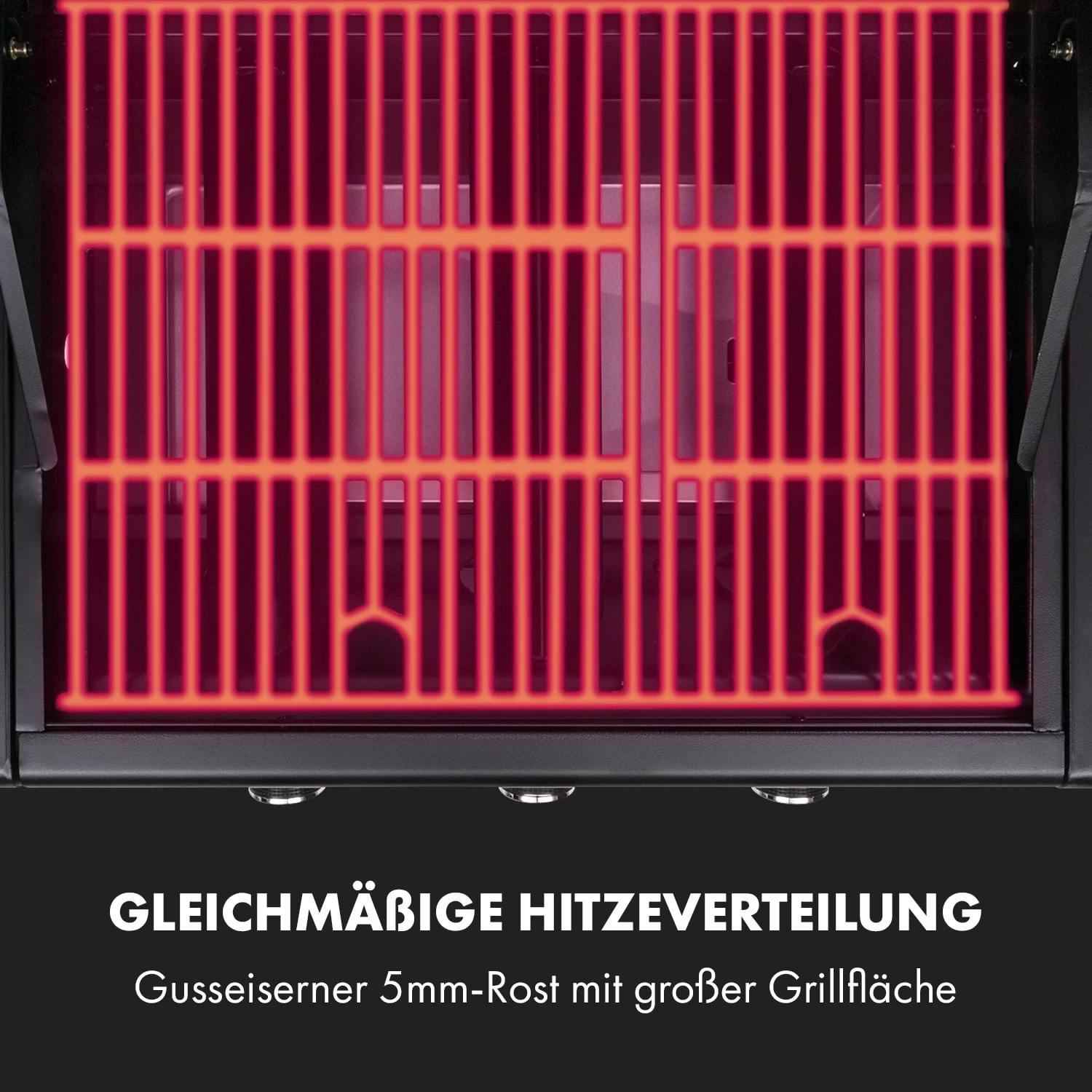 Gazooka 3.0T BBQ Grill 3x3kW Brenner 4 Rollen Edelstahl 6 Gazooka 3.0T BBQ Grill 3x3kW Brenner 4 Rollen Edelstahl – Bild 6