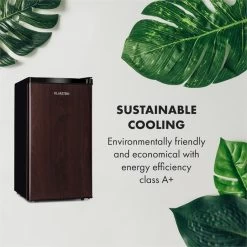 Feldberg Kühlschrank A+ 90 Liter MirageCool Concept Holzdesign Schwarz -Küchengeräte Verkäufe 10033594 uk 0003 logo Klarstein Feldberg Kuehlschrank Holzdesign schwarz