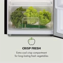 Feldberg Kühlschrank A+ 90 Liter MirageCool Concept Holzdesign Schwarz -Küchengeräte Verkäufe 10033594 uk 0004 logo Klarstein Feldberg Kuehlschrank Holzdesign schwarz