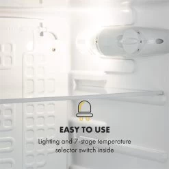 Feldberg Kühlschrank A+ 90 Liter MirageCool Concept Holzdesign Schwarz -Küchengeräte Verkäufe 10033594 uk 0007 logo Klarstein Feldberg Kuehlschrank Holzdesign schwarz