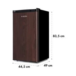 Feldberg Kühlschrank A+ 90 Liter MirageCool Concept Holzdesign Schwarz -Küchengeräte Verkäufe 10033594 yy 0009 logo Klarstein Feldberg Kuehlschrank Holzdesign schwarz