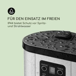 Heat Guru Plus Infrarot-Heizstrahler 2000W 3 Heizstufen Fernbedienung -Küchengeräte Verkäufe 10033692 de 0005 logo