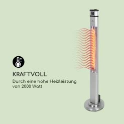 Heat Guru Plus Infrarot-Heizstrahler 2000W 3 Heizstufen Fernbedienung -Küchengeräte Verkäufe 10033692 de 0006 logo