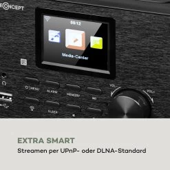 Streamo Stereoanlage Mit Internetradio WLAN DAB+ UKW CD-Player BT -Küchengeräte Verkäufe 10033704 de 0006 logo