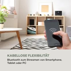 Streamo Stereoanlage Mit Internetradio WLAN DAB+ UKW CD-Player BT -Küchengeräte Verkäufe 10033704 de 0009 logo