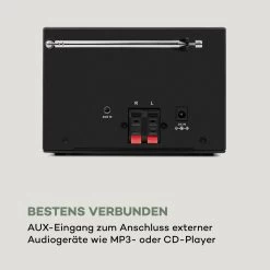 Streamo Stereoanlage Mit Internetradio WLAN DAB+ UKW CD-Player BT -Küchengeräte Verkäufe 10033704 de 0011 logo