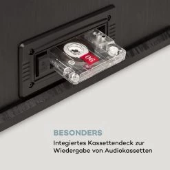 NR-620 DAB Stereoanlage Holz Plattenspieler DAB+ CD-Player Schwarz -Küchengeräte Verkäufe 10033712 de 0006 logo