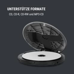 CDC 100 BT Discman BT-Funktion LCD ASP 2x1,5V Silber -Küchengeräte Verkäufe 10033715 de 0005 logo