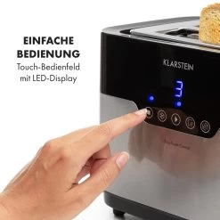 Arabica Toaster 920W LED-Display Touch-Bedienfeld Edelstahl -Küchengeräte Verkäufe 10033728 de 0003 logo