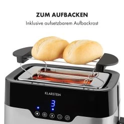 Arabica Toaster 920W LED-Display Touch-Bedienfeld Edelstahl -Küchengeräte Verkäufe 10033728 de 0005 logo