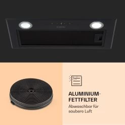 Paolo Dunstabzugshaube Einbau 52 Cm EEK: A 593 M³/h LED Touch -Küchengeräte Verkäufe 10033750 de 0006 logo