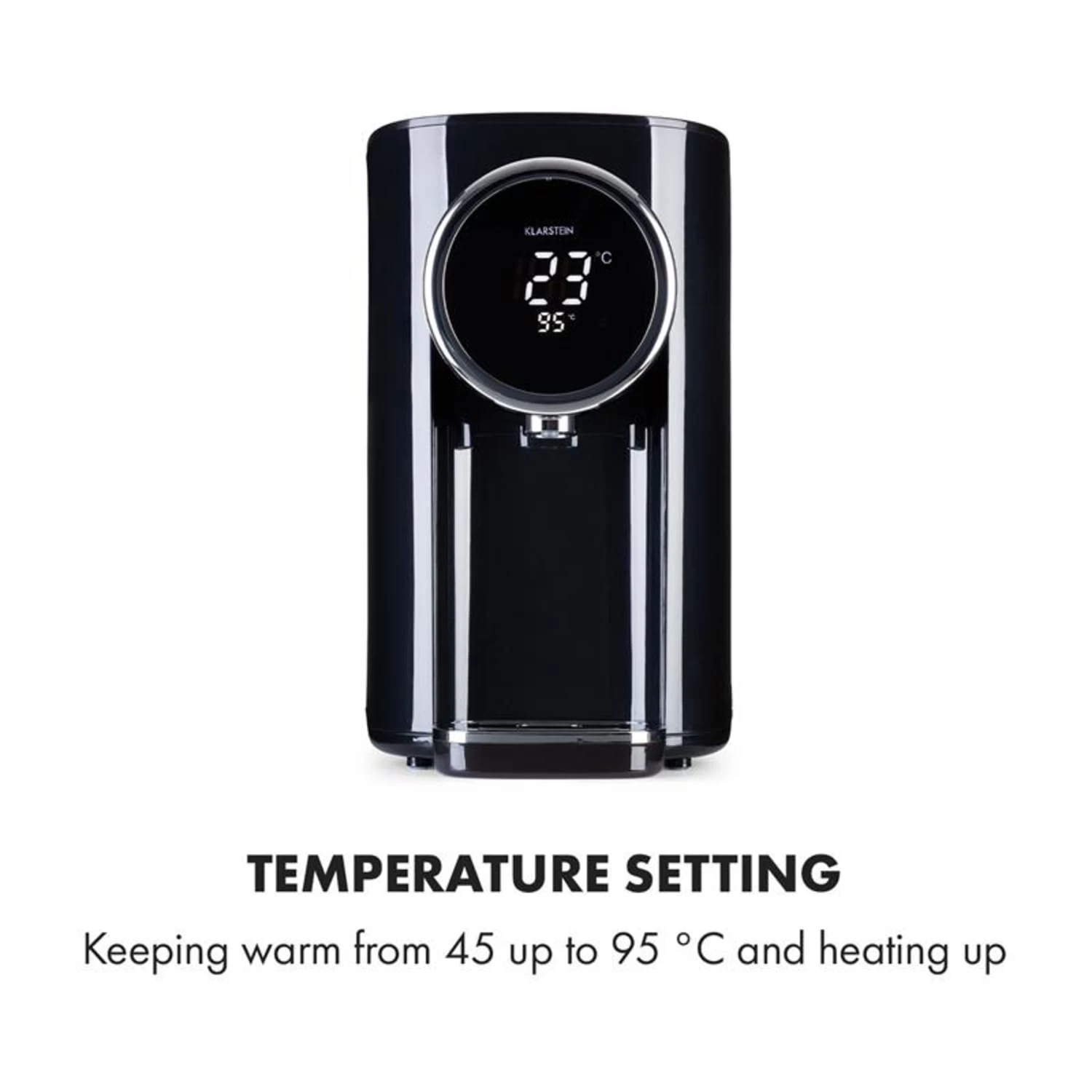 Hot Spring Plus Heißwasserspender 5l Edelstahl-Wassertank 45-95 °C 6 Hot Spring Plus Heißwasserspender 5l Edelstahl-Wassertank 45-95 °C – Bild 6