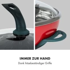 Szechuan Hot Pot Und Grillplatte 5l Vol. 1350 W, 600 W Rot -Küchengeräte Verkäufe 10033779 de 0008 logo