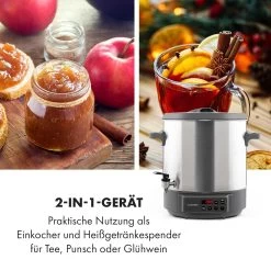 Lady Marmalade Einkochautomat Getränkespender 27L 100°C 12h Edelstahl -Küchengeräte Verkäufe 10033825 de 0003 logo