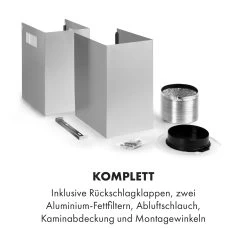 Darya Dunstabzugshaube 90cm 310 M³/h Edelstahl Silber -Küchengeräte Verkäufe 10033828 de 0009 logo