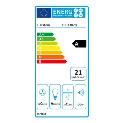 Darya Dunstabzugshaube 90cm 310 M³/h Edelstahl Silber -Küchengeräte Verkäufe 10033828 energy label