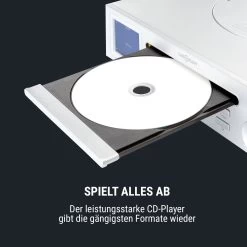 Streamo Chef Küchenradio CD-Player BT 2,4"HCC Display Weiß 11 Streamo Chef Küchenradio CD-Player BT 2,4"HCC Display Weiß -Küchengeräte Verkäufe 10034051 de 0003 logo
