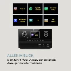 Connect System S Stereoanlage Boxen 20Wmax Internet/DAB+/UKW CD-Player 16 Connect System S Stereoanlage Boxen 20Wmax Internet/DAB+/UKW CD-Player -Küchengeräte Verkäufe 10034071 de 0007 logo