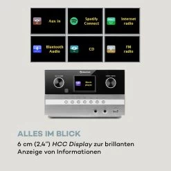 Connect System S Stereoanlage Boxen 20Wmax Internet/DAB+/UKW CD-Player -Küchengeräte Verkäufe 10034072 de 0007 logo
