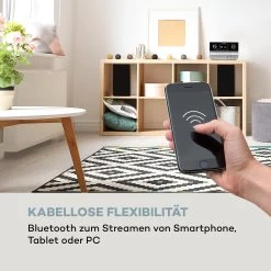 Connect System S Stereoanlage Boxen 20Wmax Internet/DAB+/UKW CD-Player -Küchengeräte Verkäufe 10034072 de 0008 logo