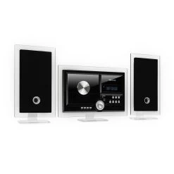 Stereo Sonic DAB+ Stereoanlage, DAB+, CD-Player, USB, BT, Schwarz