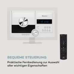 Stereo Sonic DAB+ Stereoanlage, DAB+, CD-Player, USB, BT, Weiß -Küchengeräte Verkäufe 10034087 de 0004 logo