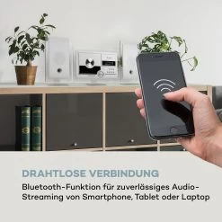 Stereo Sonic DAB+ Stereoanlage, DAB+, CD-Player, USB, BT, Weiß -Küchengeräte Verkäufe 10034087 de 0005 logo
