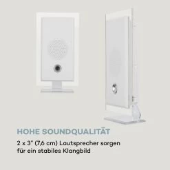 Stereo Sonic DAB+ Stereoanlage, DAB+, CD-Player, USB, BT, Weiß -Küchengeräte Verkäufe 10034087 de 0008 logo