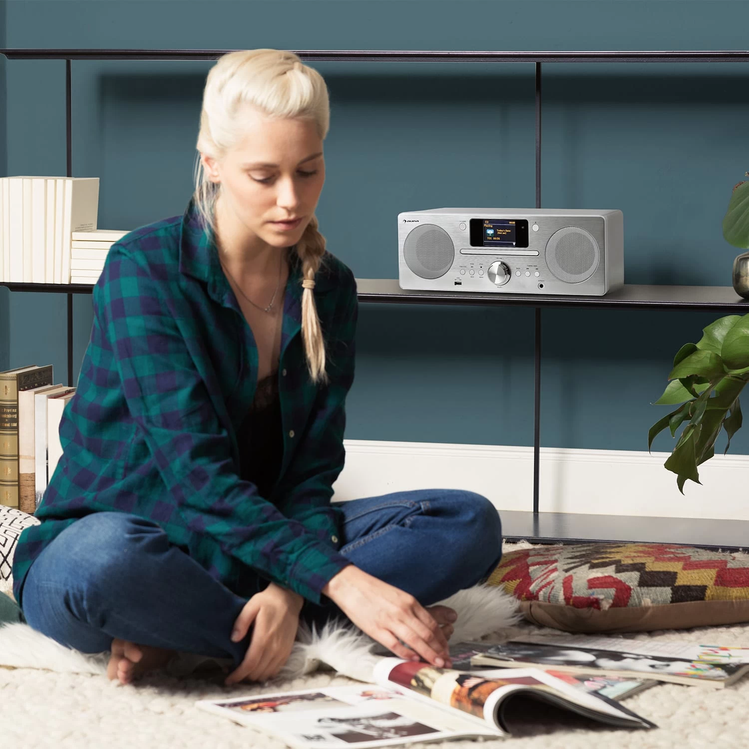 Harvard Kompaktanlage Internet-/DAB+ Und UKW-Radio CD-Player Bluetooth 2 Harvard Kompaktanlage Internet-/DAB+ Und UKW-Radio CD-Player Bluetooth – Bild 2