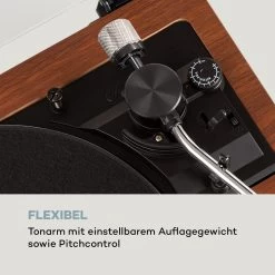 Birmingham HiFi Stereo-System DAB+/FM BT-Funktion Vinyl CD USB AUX-In -Küchengeräte Verkäufe 10034090 de 0007 logo