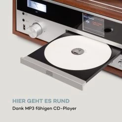Birmingham HiFi Stereo-System DAB+/FM BT-Funktion Vinyl CD USB AUX-In -Küchengeräte Verkäufe 10034090 de 0009 logo