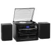 388-DAB+ Stereoanlage 20W Max. Vinyl CD Kassette BT FM/DAB+ USB