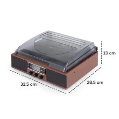 TT-138 DAB Plattenspieler DAB+/FM Riemenantrieb 33/45 U/min Line-Out -Küchengeräte Verkäufe 10034092 yy 0008 logo