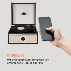 Sarah Ann DAB Plattenspieler 33/45/78 Rpm DAB+/UKW-Radio Bluetooth -Küchengeräte Verkäufe 10034096 de 0004 logo