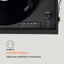 Sarah Ann DAB Plattenspieler 33/45/78 Rpm DAB+/UKW-Radio Bluetooth -Küchengeräte Verkäufe 10034096 de 0008 logo