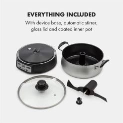 Jam Session Marmeladen- Und Geleekocher 1000W 2 Automatikprogramme -Küchengeräte Verkäufe 10034109 yy 0008 logo Klarstein Jam Session Marmeladen und Geleekocher