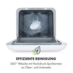 Aquatica Geschirrspüler Freistehend Installationsfrei 2 Gedecke 860W -Küchengeräte Verkäufe 10034126 de 0006 logo