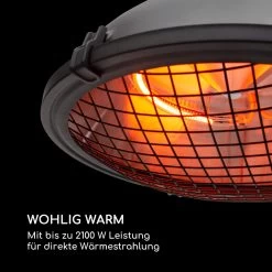 Blackpool Heat Infrarot-Heizstrahler IP44 2100W Fernbedienung -Küchengeräte Verkäufe 10034127 de 0004 logo