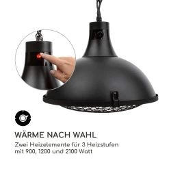 Blackpool Heat Infrarot-Heizstrahler IP44 2100W Fernbedienung -Küchengeräte Verkäufe 10034127 de 0007 logo