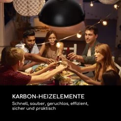 Blackpool Heat Infrarot-Heizstrahler IP44 2100W Fernbedienung -Küchengeräte Verkäufe 10034127 de 0008 logo