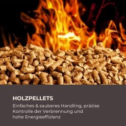 Energiewende Pelletofen 5/10 KW 5 Stufen Timer 18kg 250m³ Fernbedienung Schwarz -Küchengeräte Verkäufe 10034153 de 0004 logo