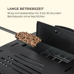 Energiewende Pelletofen 5/10 KW 5 Stufen Timer 18kg 250m³ Fernbedienung Schwarz -Küchengeräte Verkäufe 10034153 de 0006 logo