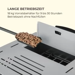 Energiewende Pelletofen 5/10 KW 5 Stufen Timer 18kg 250m³ Fernbedienung Grau -Küchengeräte Verkäufe 10034181 de 0006 logo