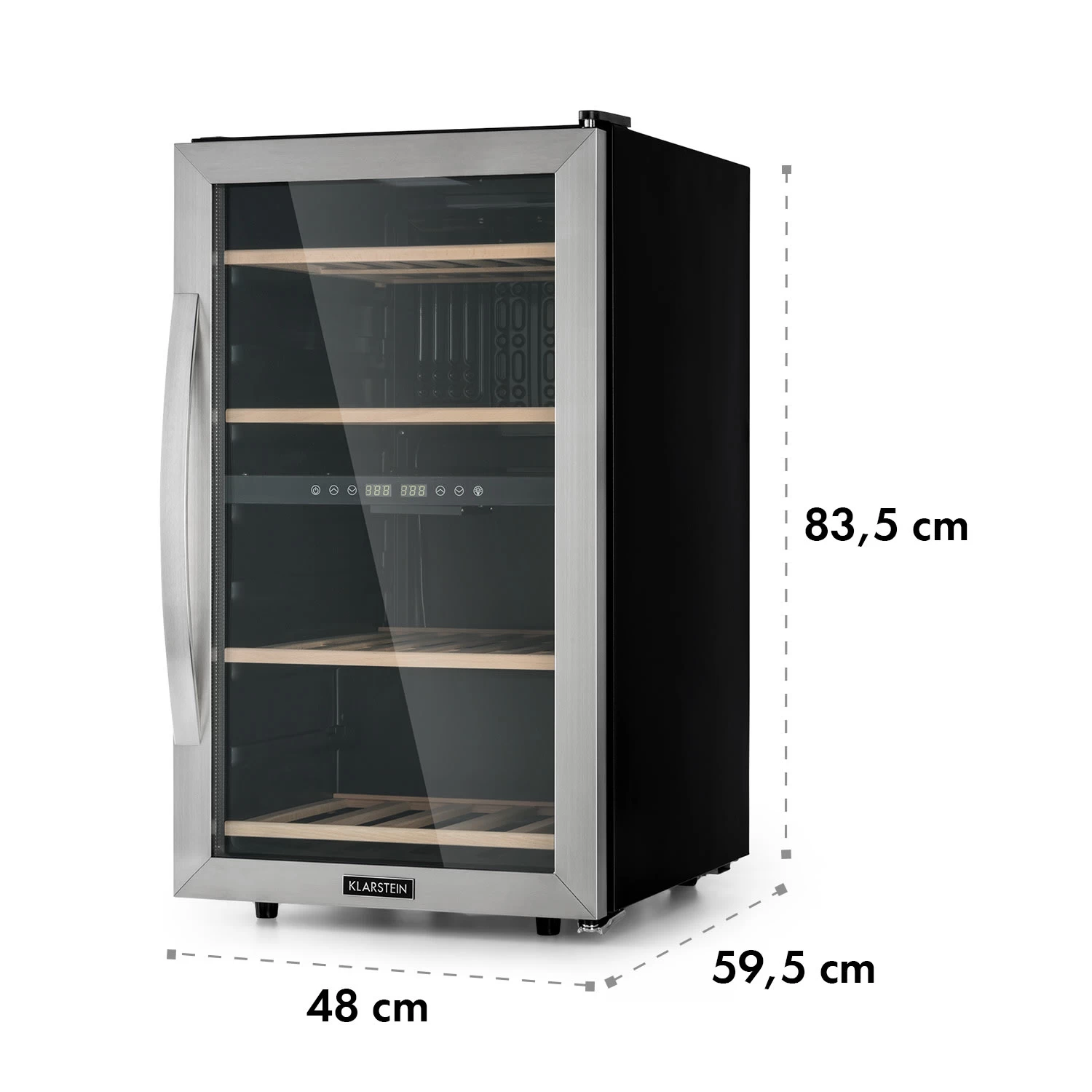 Vinamour 45 DuoWeinkühlschrank 2 Zonen 118 Ltr / 45 Fl 5-18 °C 9 Vinamour 45 DuoWeinkühlschrank 2 Zonen 118 Ltr / 45 Fl 5-18 °C – Bild 9