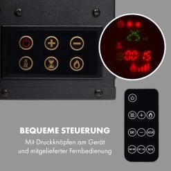 Lausanne Long Elektrischer Kamin 1600W 2 Heizstufen 128 Cm -Küchengeräte Verkäufe 10034250 de 0004 logo
