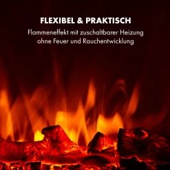 Lausanne Luxe Elektrischer Kamin 2000W 2 Heizstufen 90 Cm Edelstahl -Küchengeräte Verkäufe 10034252 de 0005 logo