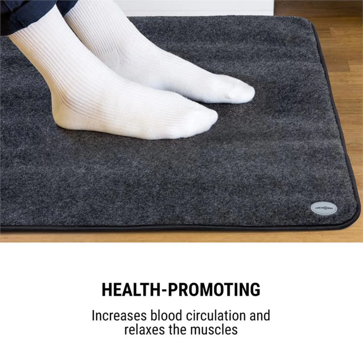 Magic Carpet DLX Heizmatte 60 X 70 Cm 100 W 4 Temp. Timer Anthrazit – Bild 2