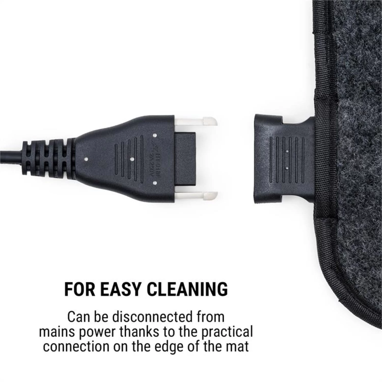 Magic Carpet DLX Heizmatte 60 X 70 Cm 100 W 4 Temp. Timer Anthrazit – Bild 3