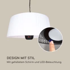 Venice Heat Terrassenheizstrahler 800/1000/1800W Fernbedienung Weiß -Küchengeräte Verkäufe 10034282 de 0007 logo