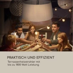 Venice Heat Terrassenheizstrahler 800/1000/1800W Fernbedienung Weiß -Küchengeräte Verkäufe 10034282 de 0009 logo